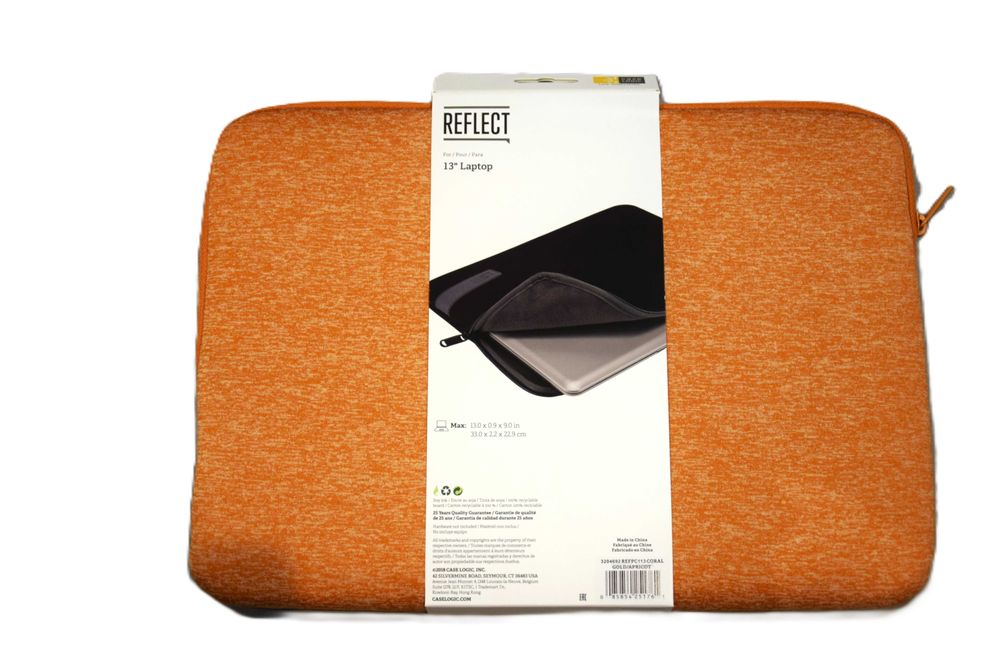 Case Logic Reflect etui, pokrowiec 13" Macbook, kolor koralowo złoty.