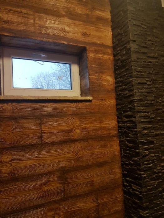 Imitacja drewna deski elastyczne na ścianę wewnętrzne zewnętrzne