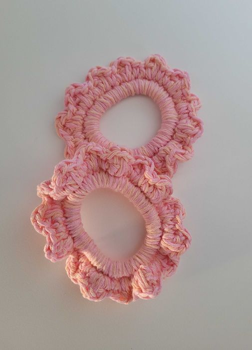 Gumka do włosów x2 handmade rękodzieło