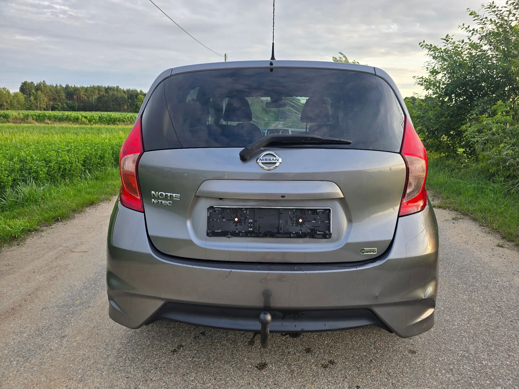 Nissan Note 1.2 N-TEC SPORT_Uszkodzony_Z Belgii