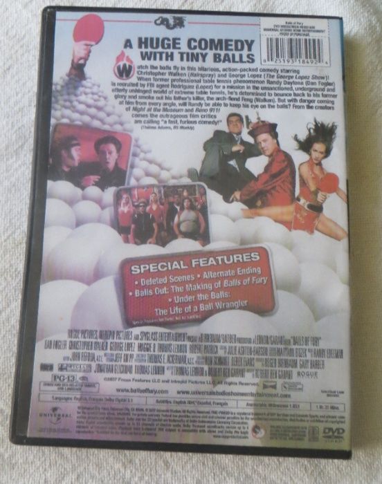 DVD Filme Balls of Fury - "Bolas em Pânico" - Comédia Desportiva