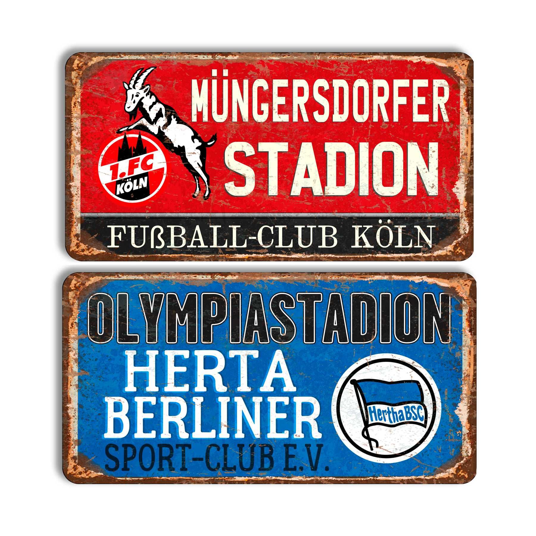 Таблички футбольные Боруссия Бавария Байер Вердер Гамбург Бундеслига