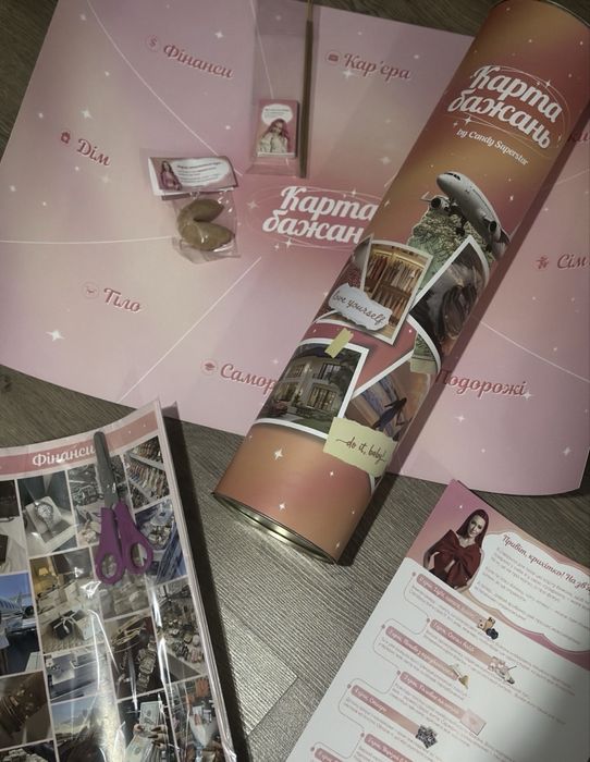 Карта бажань в candy superstar