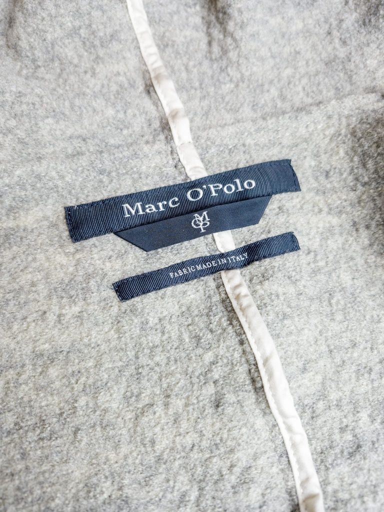 Wiosenny płaszcz Marc O'Polo  z kapturem 100% wełna xs/s/m