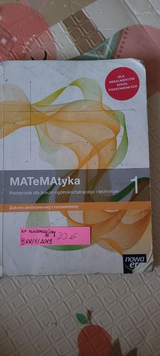 Matematyka 1 Nowa Era