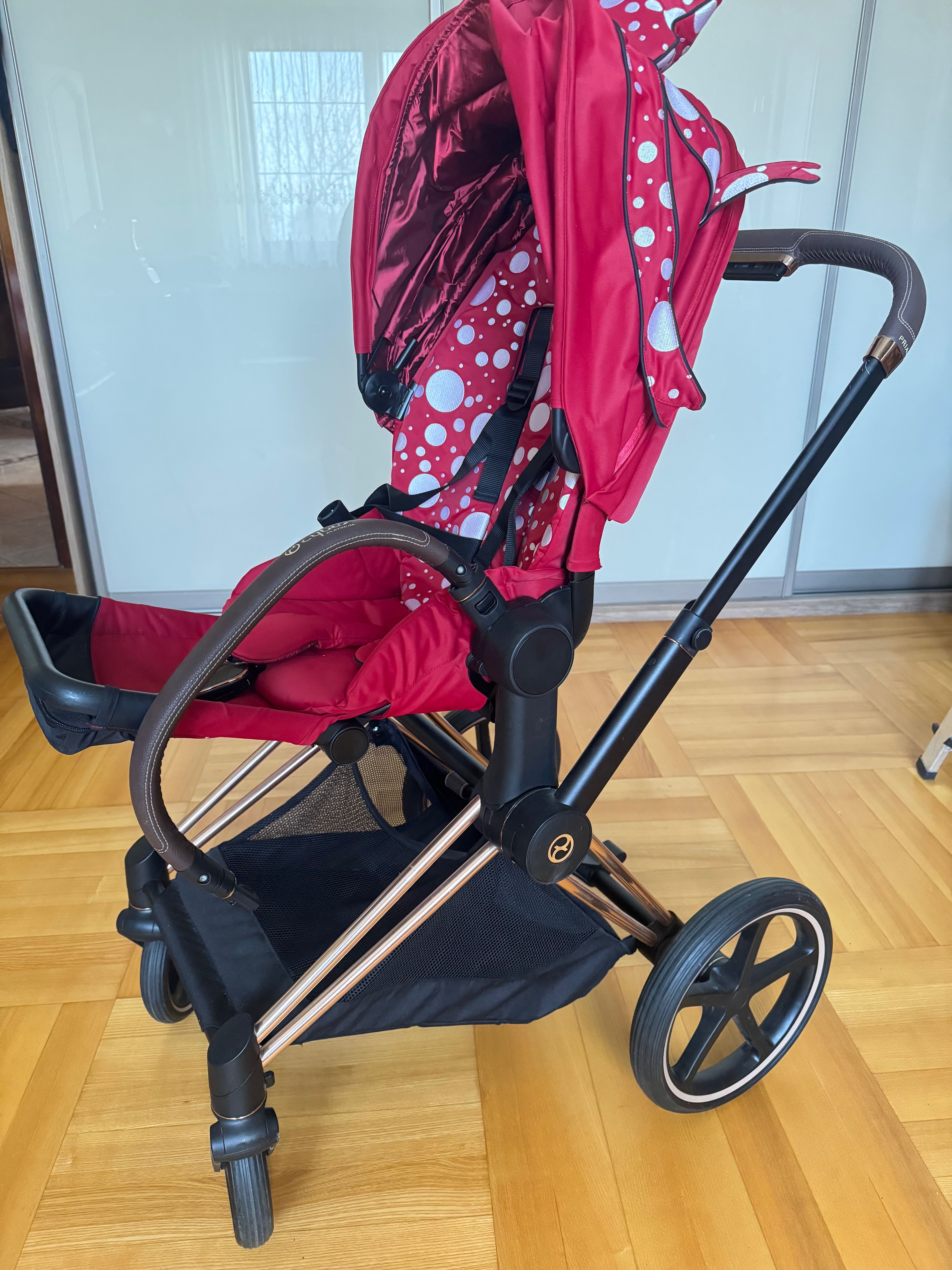Cybex Priam 2.0 6w1 JEREMY SCOTT jedyny taki komplet dwa foteliki