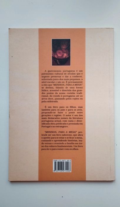 Livro: Receitas portuguesas com rima para os mais pequenos.