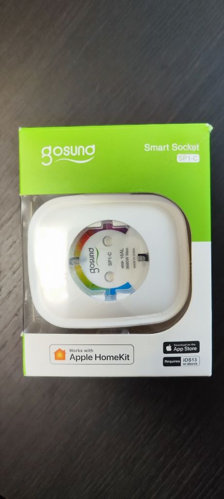 Розумна розетка Gosund Smart Plug SP1-C (работает с Apple HomeKit)