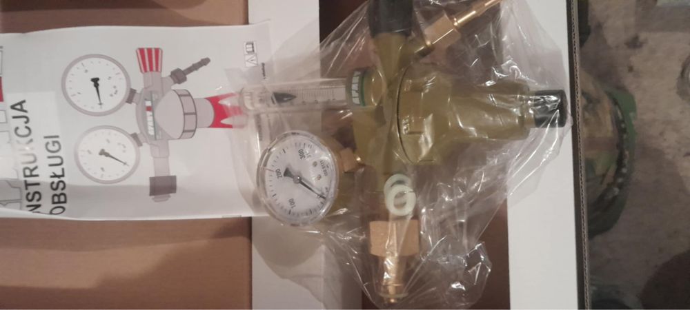 Reduktor butlowy Spartus z ratometrem Argon-co2 (nowe)