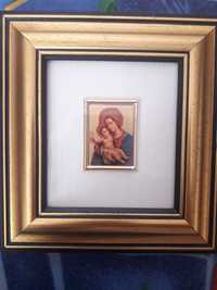 Ікона на золоті "Мадонна з немовлям"