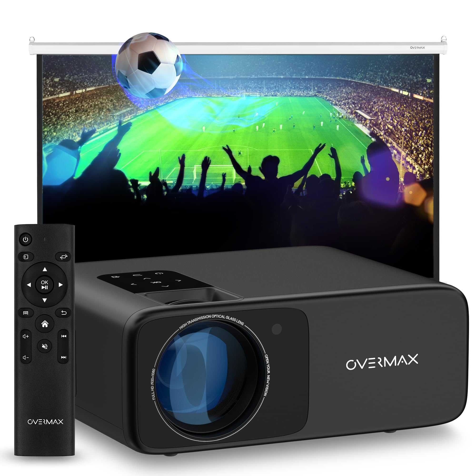 Projektor OVERMAX Multipic 4.2 Full HD   Wi-Fi, Bluetooth!