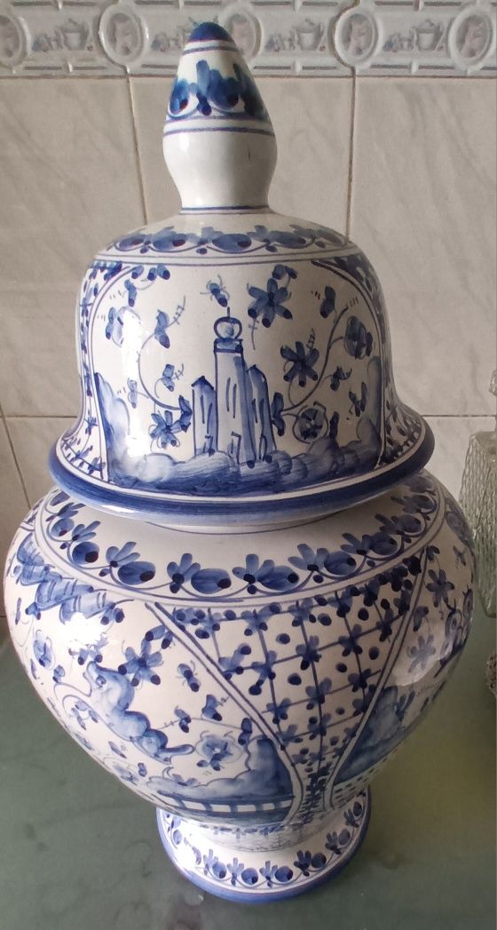 Pote Porcelana Portuguesa Anos 70