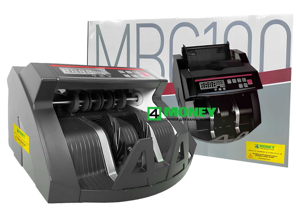 СЧЕТЧИК БАНКНОТ COUNTER PRO-100 UV Счетная Машинка с проверкой денег
