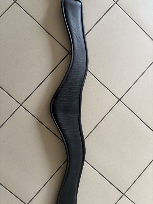 Popręg anatomiczny brązowy 125cm