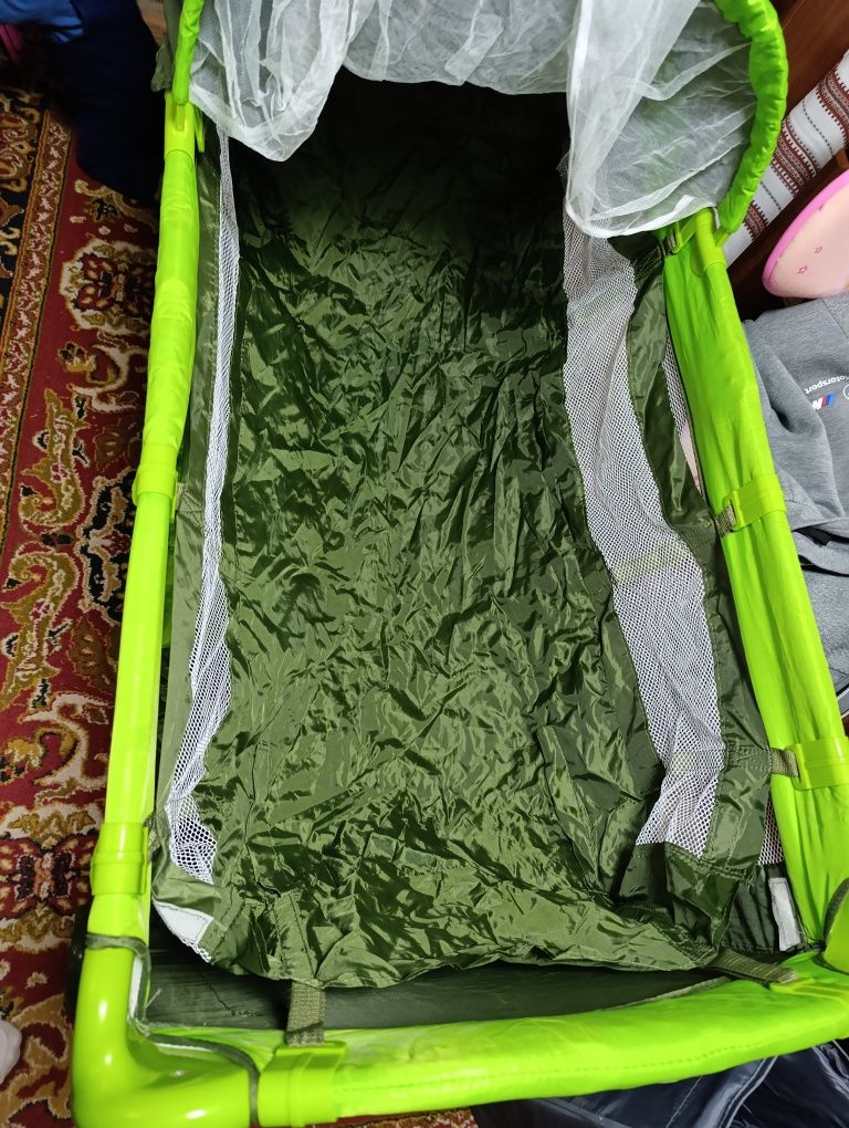 Манеж дитячий з люлькою