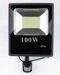Naświetlacz LED 100W SMD IP66 + czujnik ruchu PIR | 120°  50 000 h