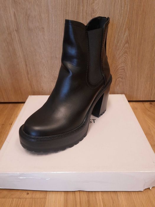 Botki Nine West saila 41 skórzane