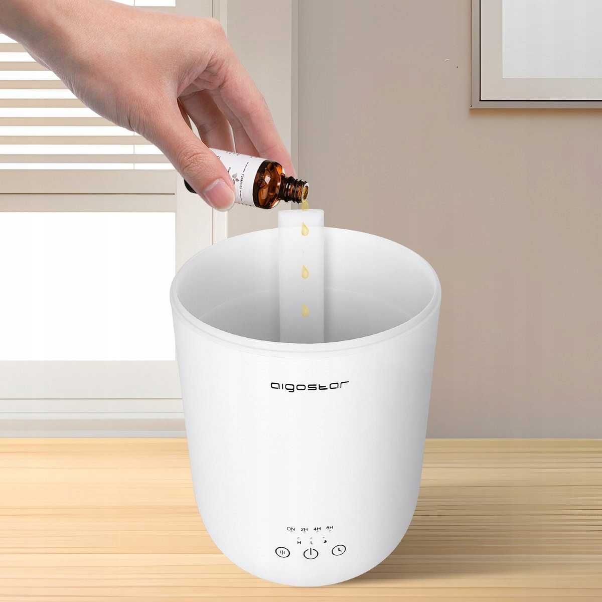 Nawilżacz parowy Aigostar Misty 25 W 2,2 l biały