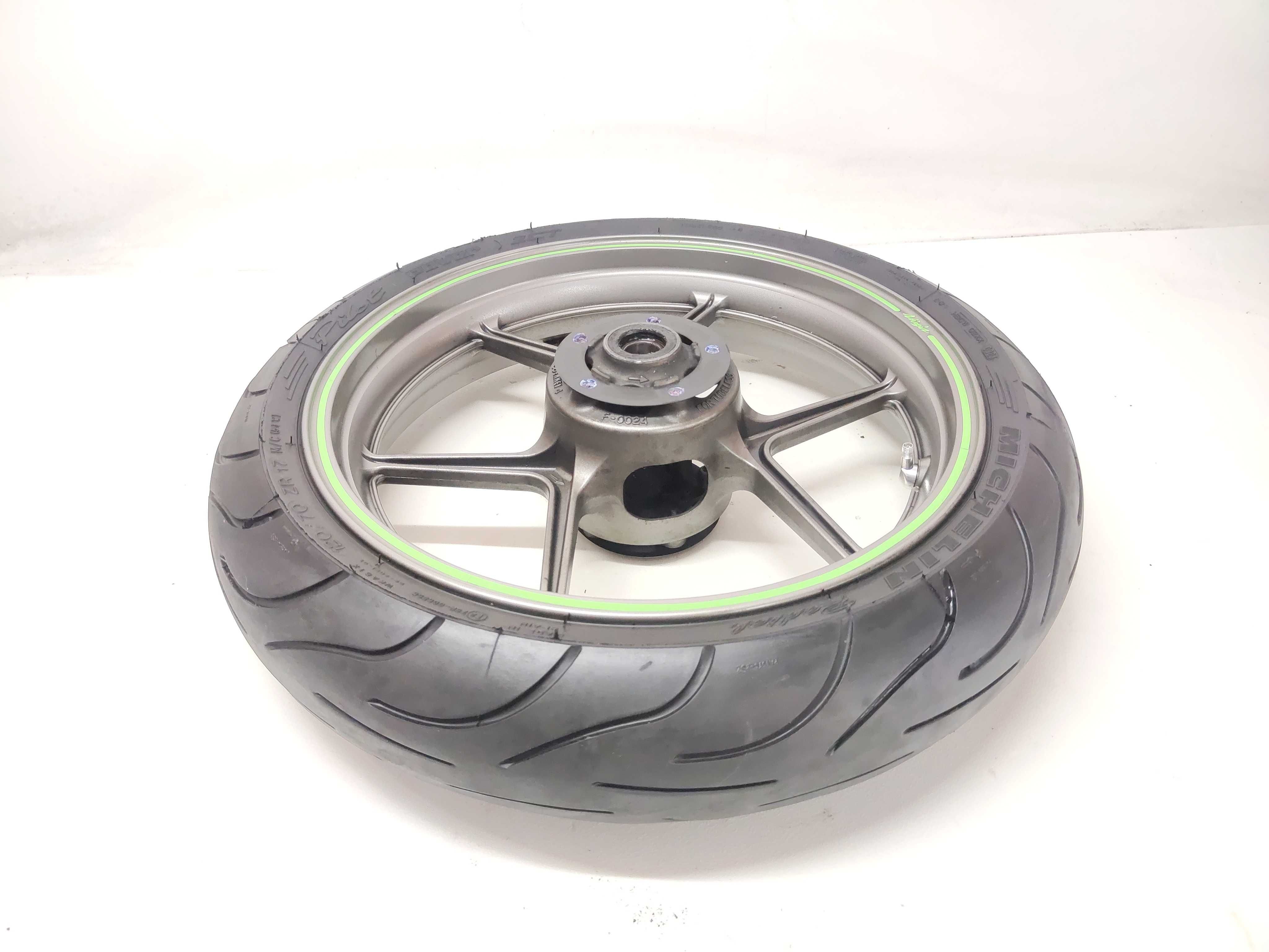 KAWASAKI ZX-6R ZX6R Koło Felga Przód 05-06 Michelin 120/70-17 DOT0923