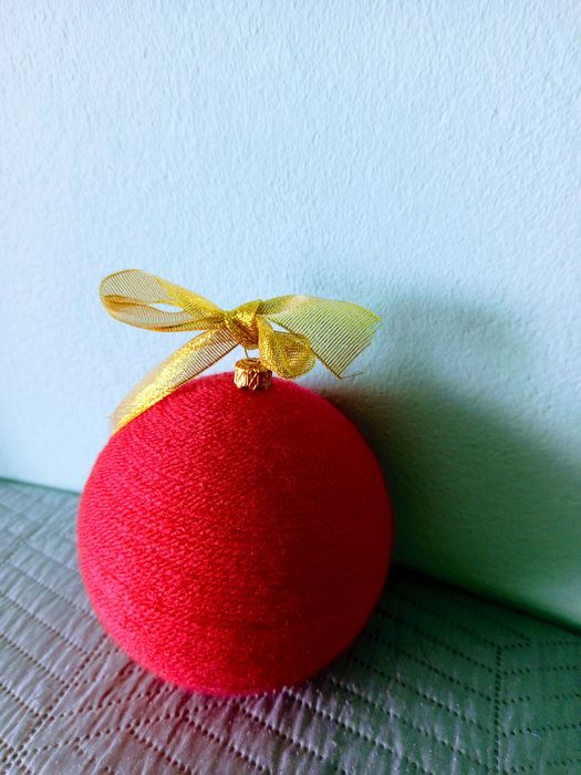 Bombka upominek i bombki na choinkę ręcznie robione
