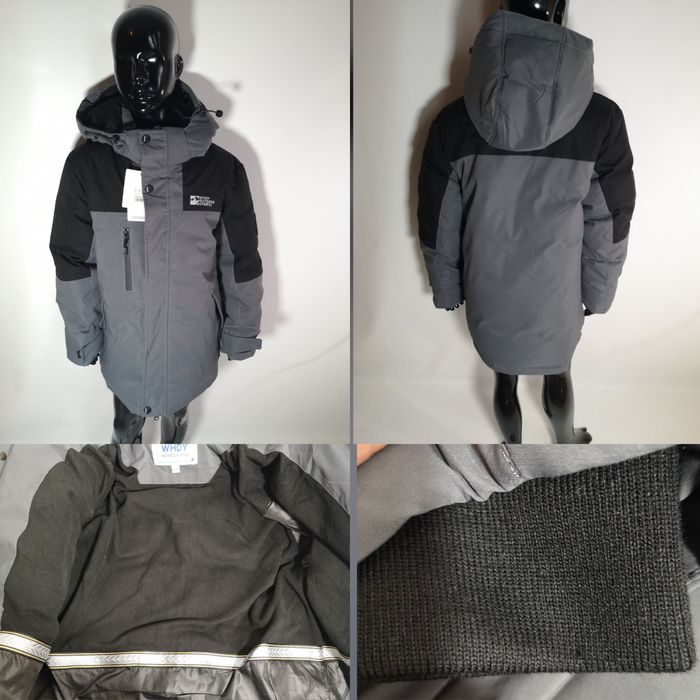 Зимова тепла підліткова куртка