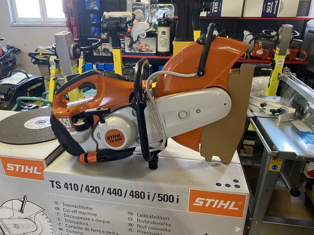 Przecinarka Spalinowa STIHL TS420 Piła do kostki Husqvarna