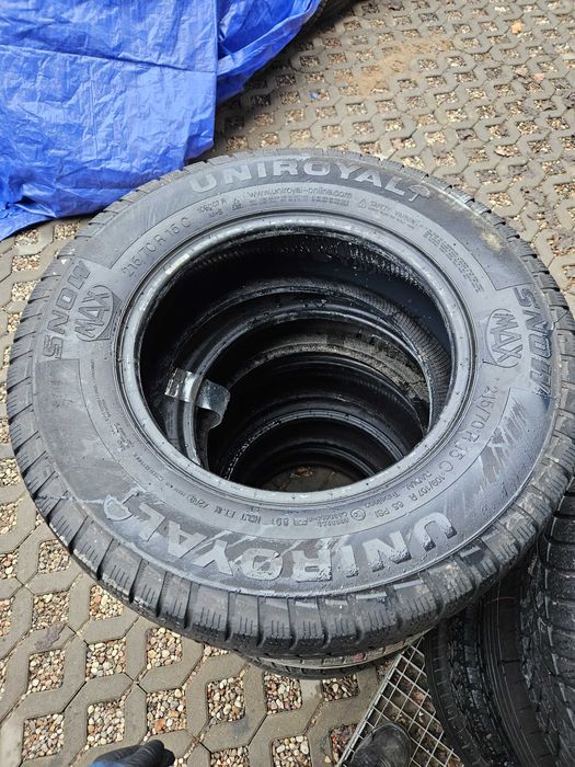 [2szt] Uniroyal 215/70 r15c Zima /// 6,15mm!!! MONTAŻ GRATIS