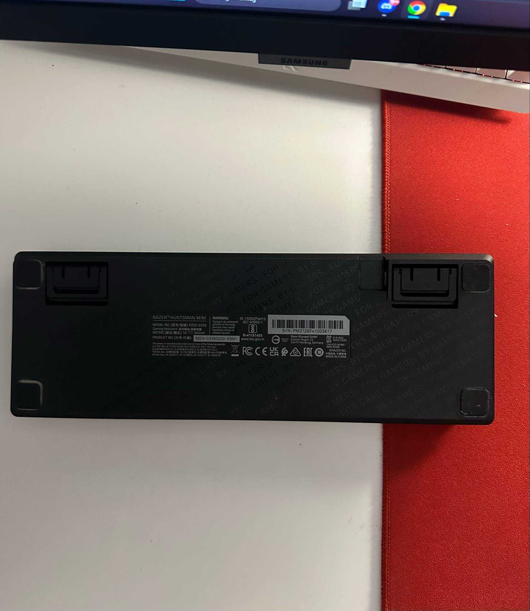 Klawiatura Razer Huntsman Mini Red Switch