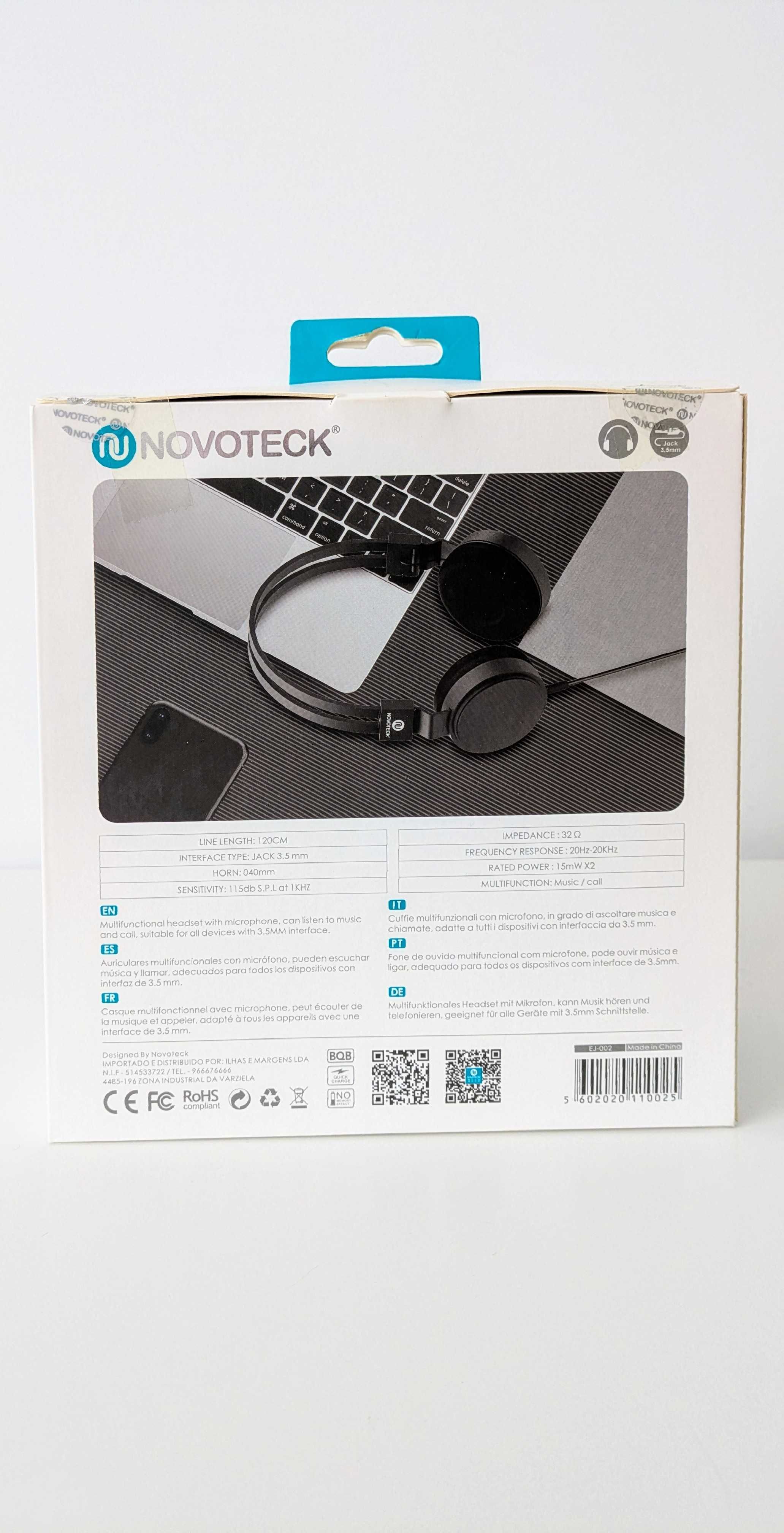 Headphones Novoteck EJ-002