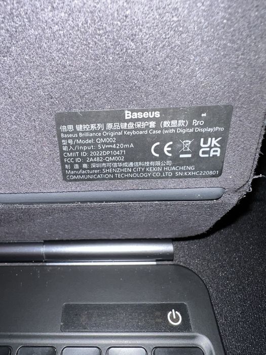 Baseus Etui magnetyczne z klawiaturą do iPad Air/Pro