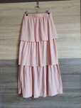 Vila spódnica maxi 3 falbanki