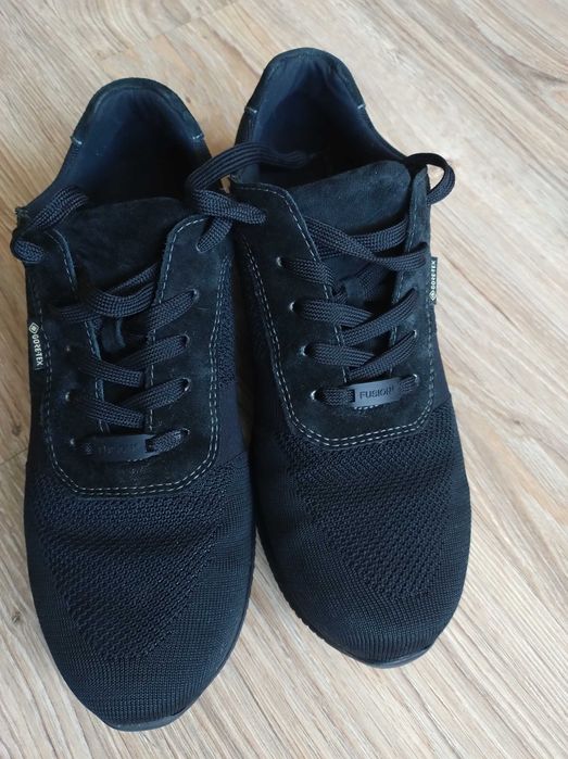 Buty Ara Lisboa, gore-tex, rozmiar 42, czarne, męskie.