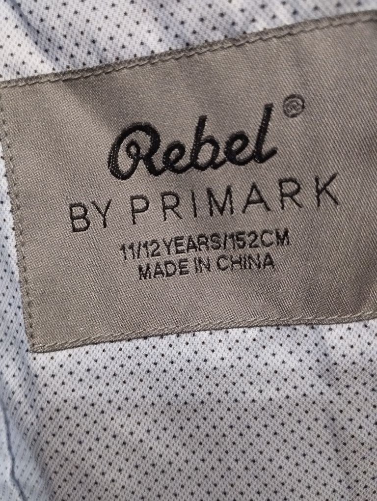 Garnitur chłopięcy granatowy Primark komplet.