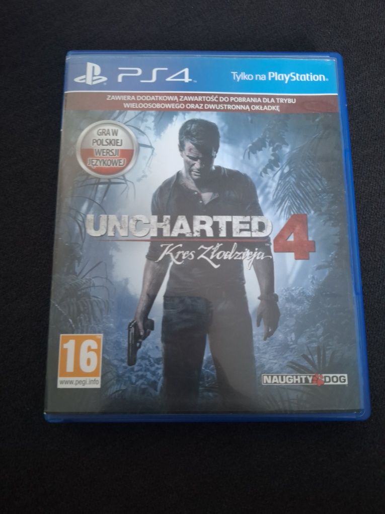 Gra uncharted 4 na ps4