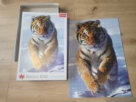Puzzle trefl tygrys 500