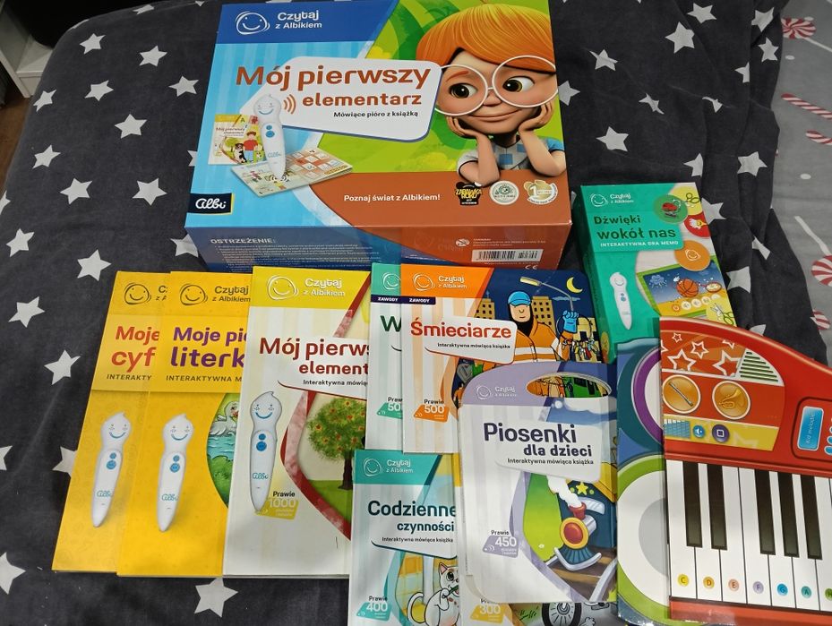 Czytaj z Albikiem ogromny zestaw Albik