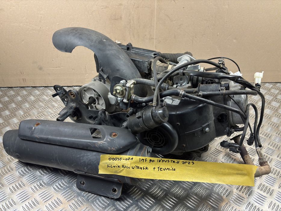 Skuter IMF 50 INDUSTRIE Kompletny Silnik 50 cc Wtrysk + Tłumik 2023