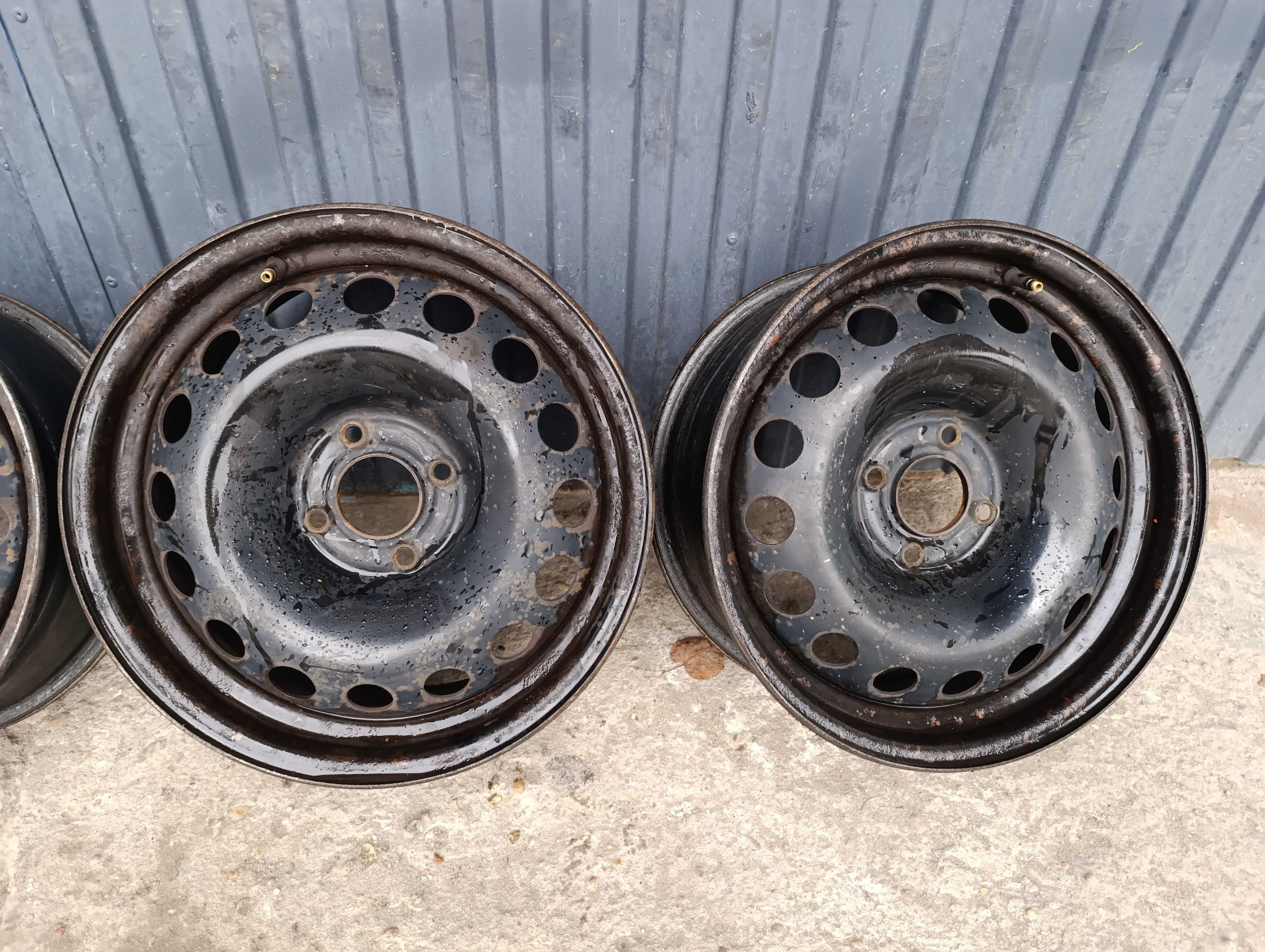 Felgi stal 16" Citroen C4 Picasso Berlingo 7J ET32 4x108 TPMS +Kołpaki
