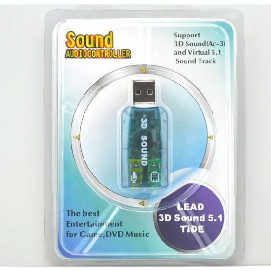 Звуковая карта USB 3D Sound 5.1