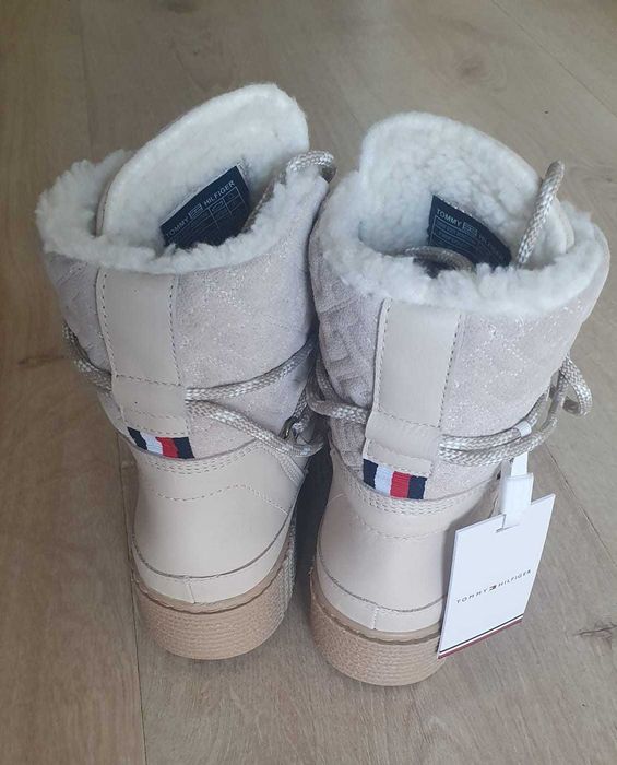 Tommy Hilfiger Botki Snow Boot Monogram, Nowe, rozmiar 36