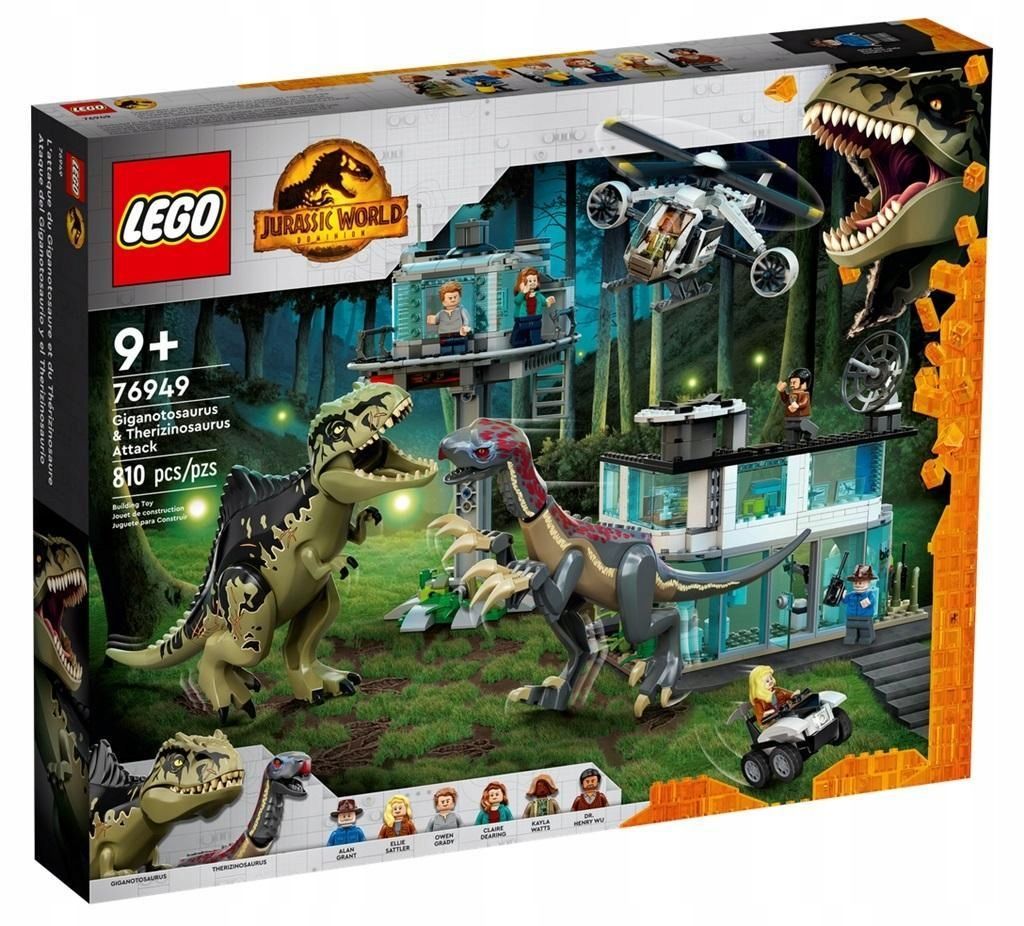 Lego Jurassic World 76949 Atak Giganotozaura.