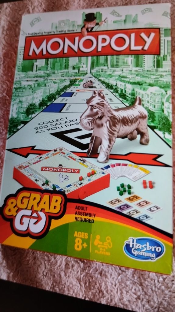 Gra planszowa monopoly.