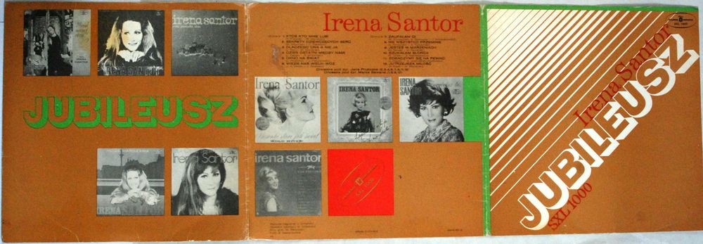 Irena Santor - Jubileusz (SXL 1000) 1973r.