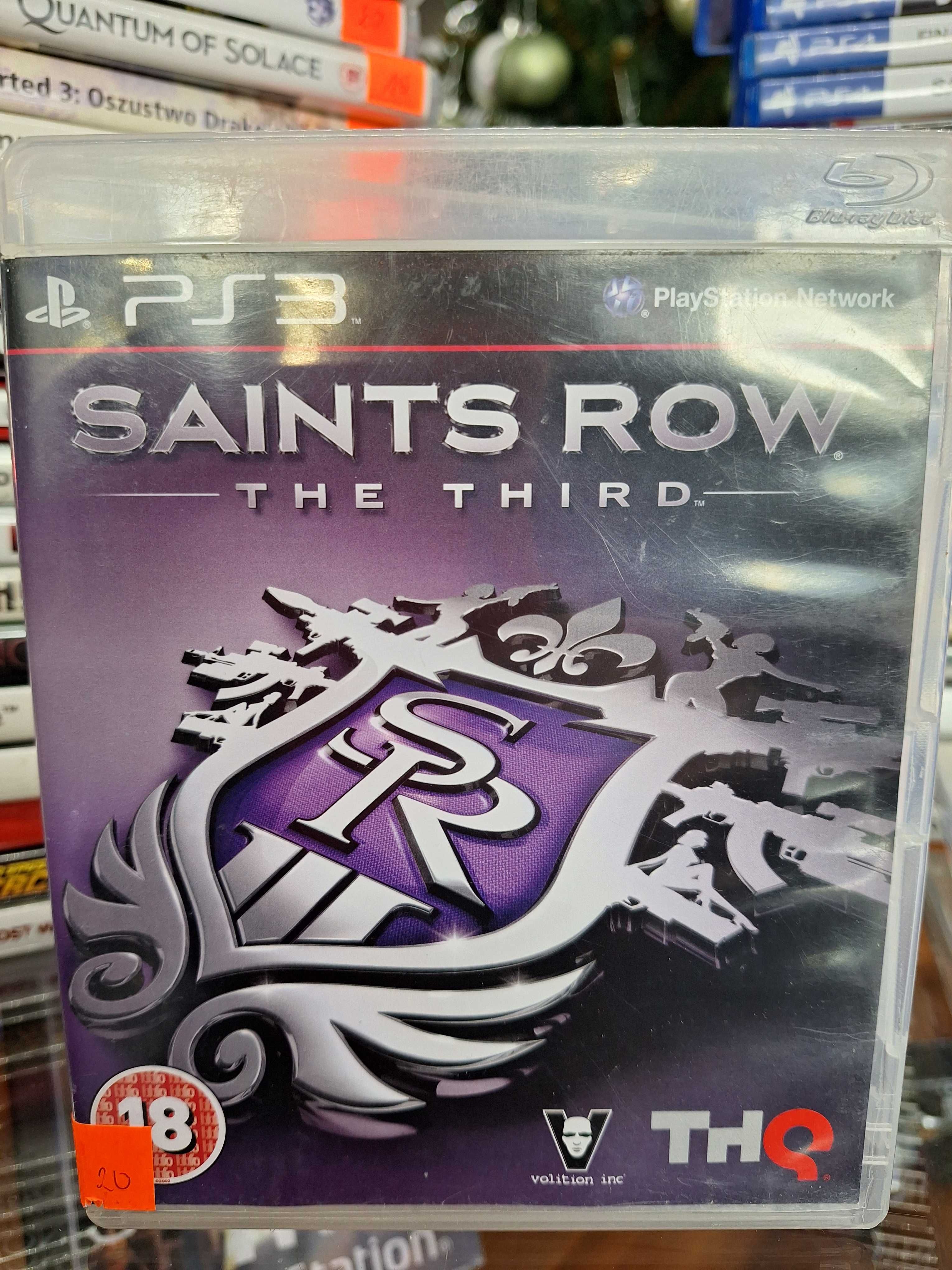 Saints Row The Third PS3, BDB, Sklep, Wysyłka, Wymiana Centrum Grania