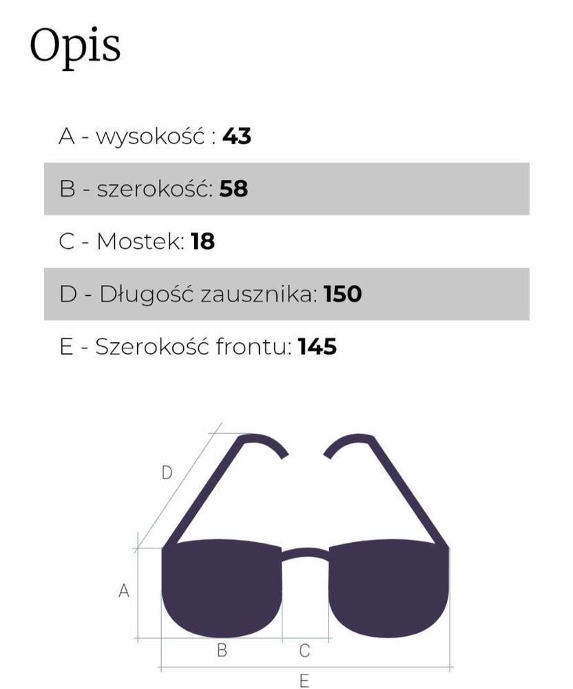 Oprawki do okularów, czarne, eleganckie