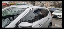 Дефлекторы дверей(ветровики)с хромом Toyota Nissan Mitsubish Lexus