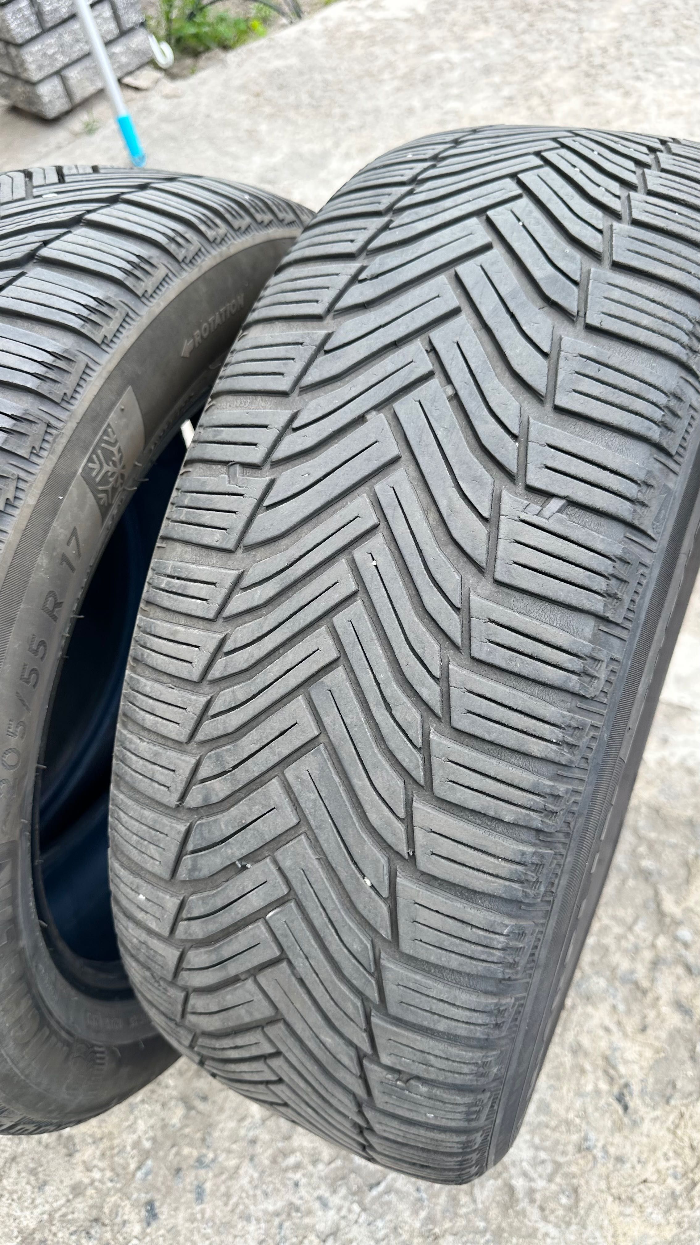 Зимові шини резина б/у 205/55 R17 Michelin Alphin 6