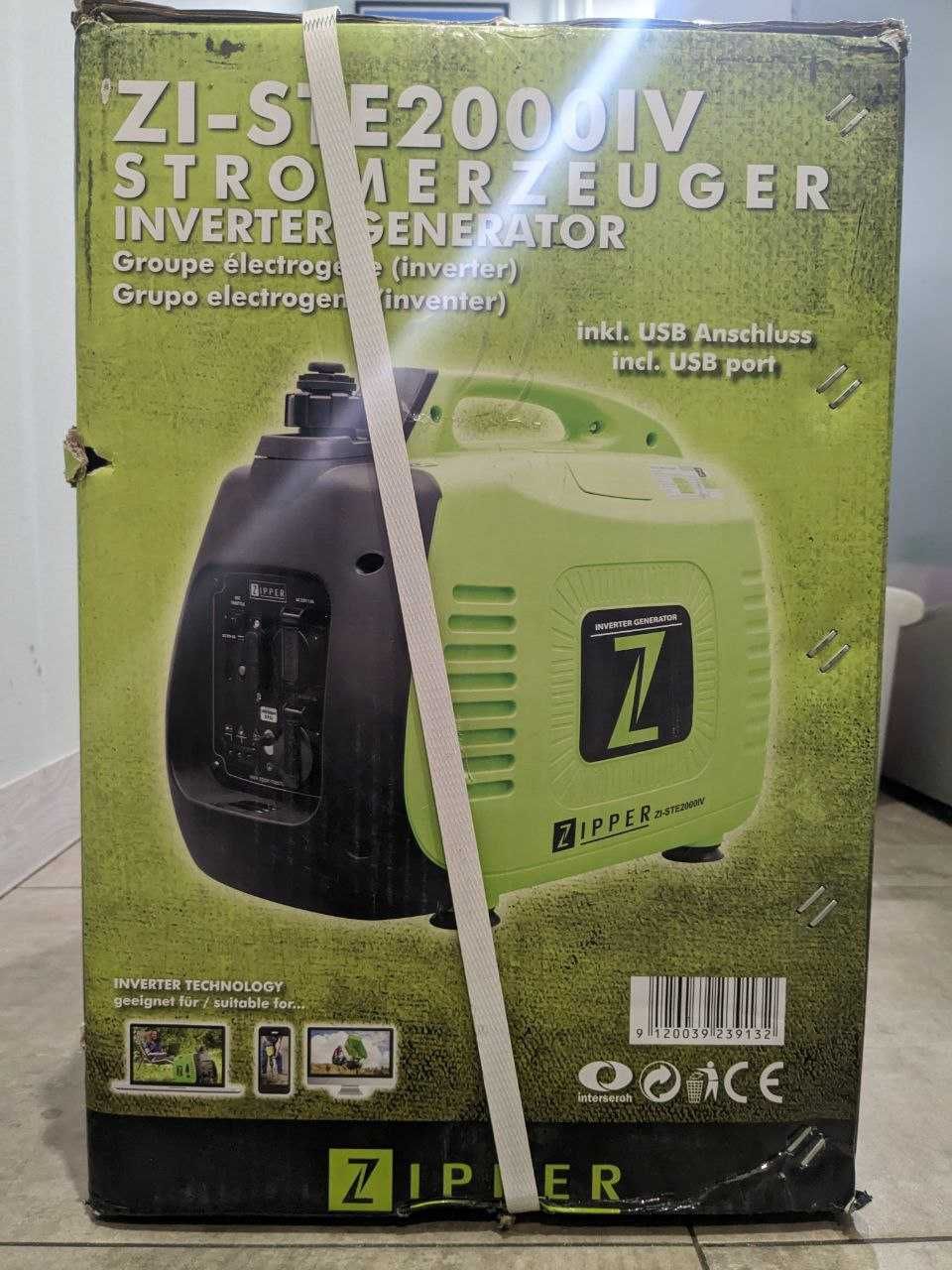 Інверторний генератор Zipper ZI-STE2000IV (В НАЯВНОСТІ !)