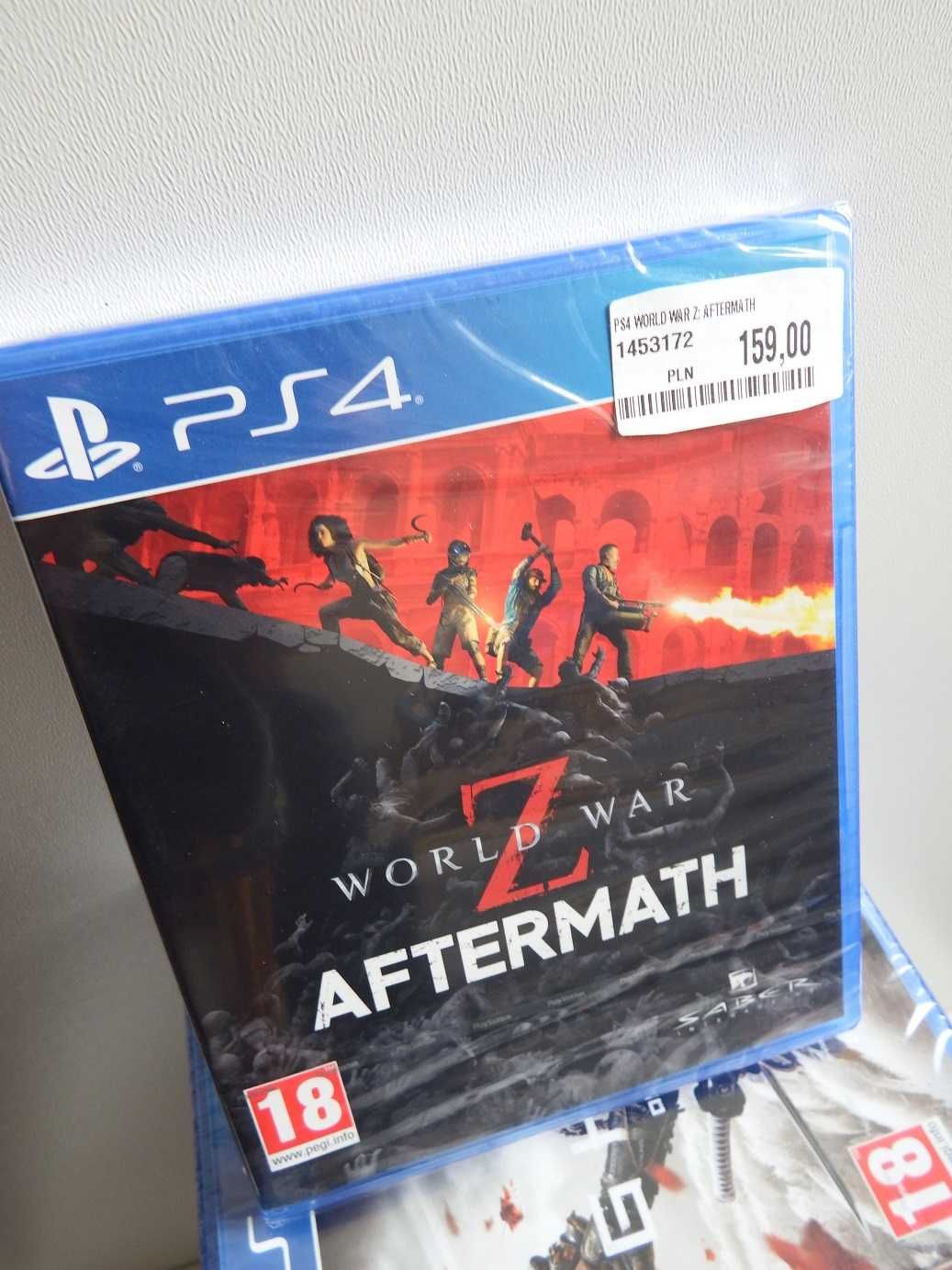 PS4 WORLD WAR Z Aftermatch nowa zafoliowana