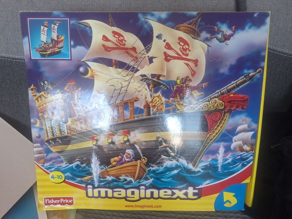 Fisher Price imaginext statek piracki B1472 UNIKAT
